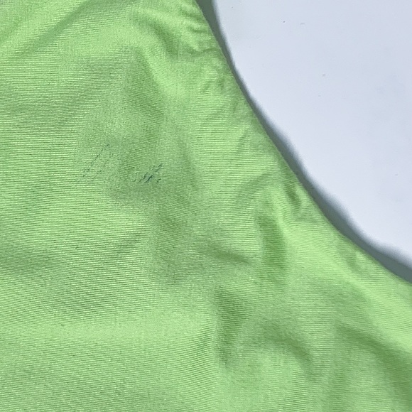 Naked Wardrobe Lime Green Cutout Long Sleeve Bodysuit - Picture 9 of 12